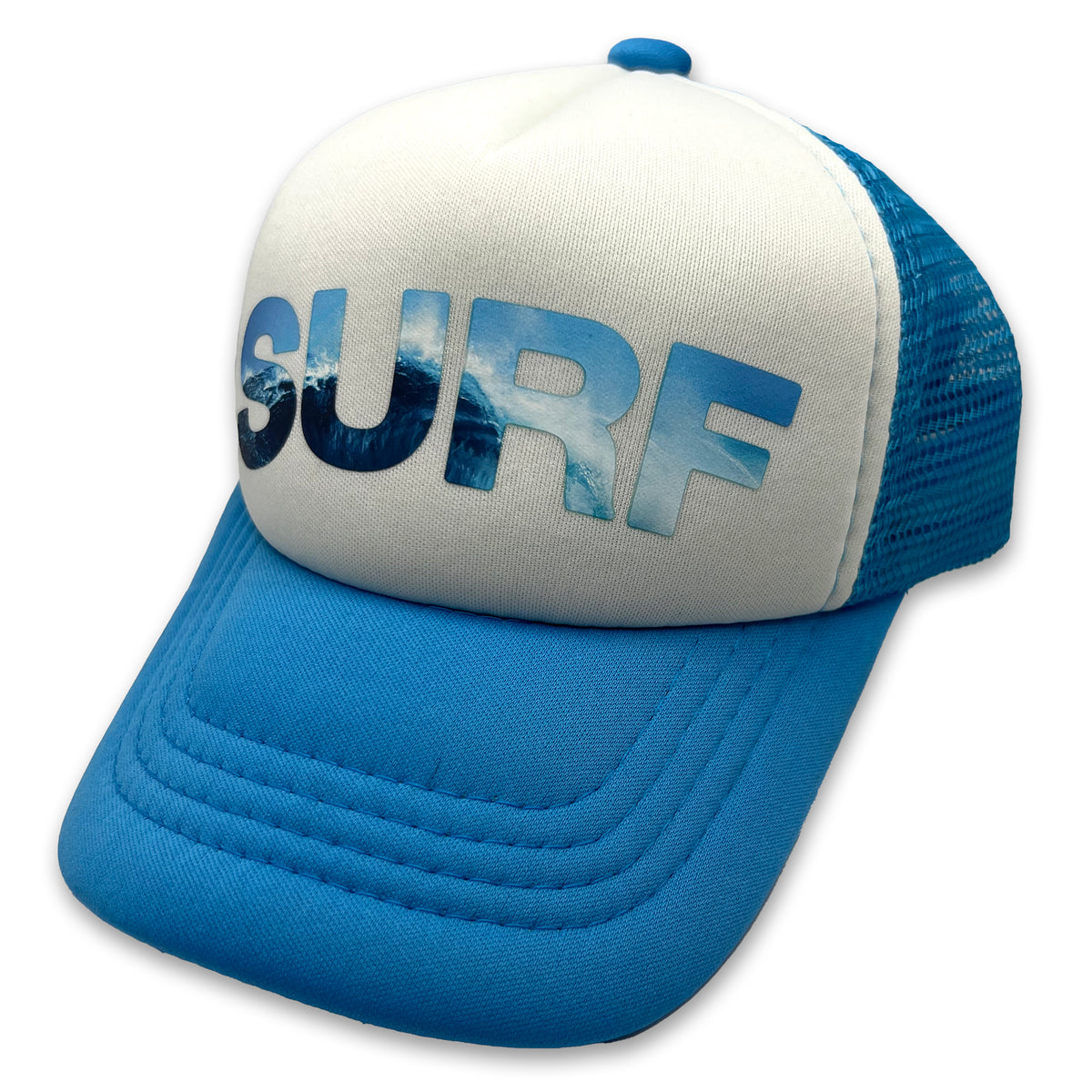 Sol Baby SURF Image Aqua Trucker Hat