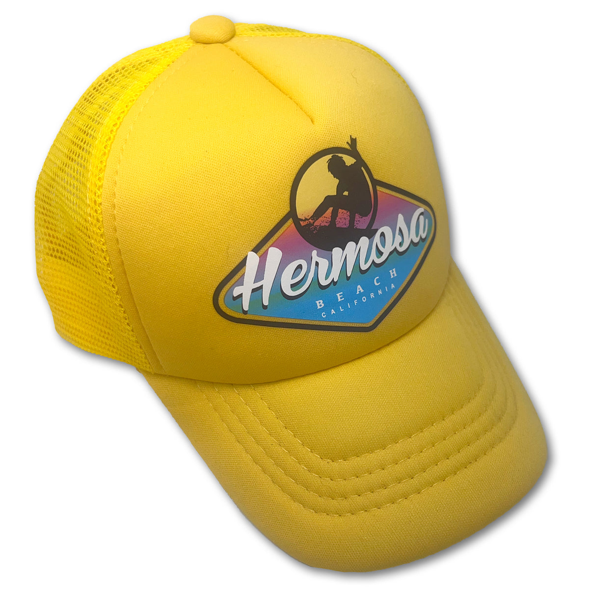 Surf Hermosa Beach Trucker Hat for $17.00 now at Sol Baby!