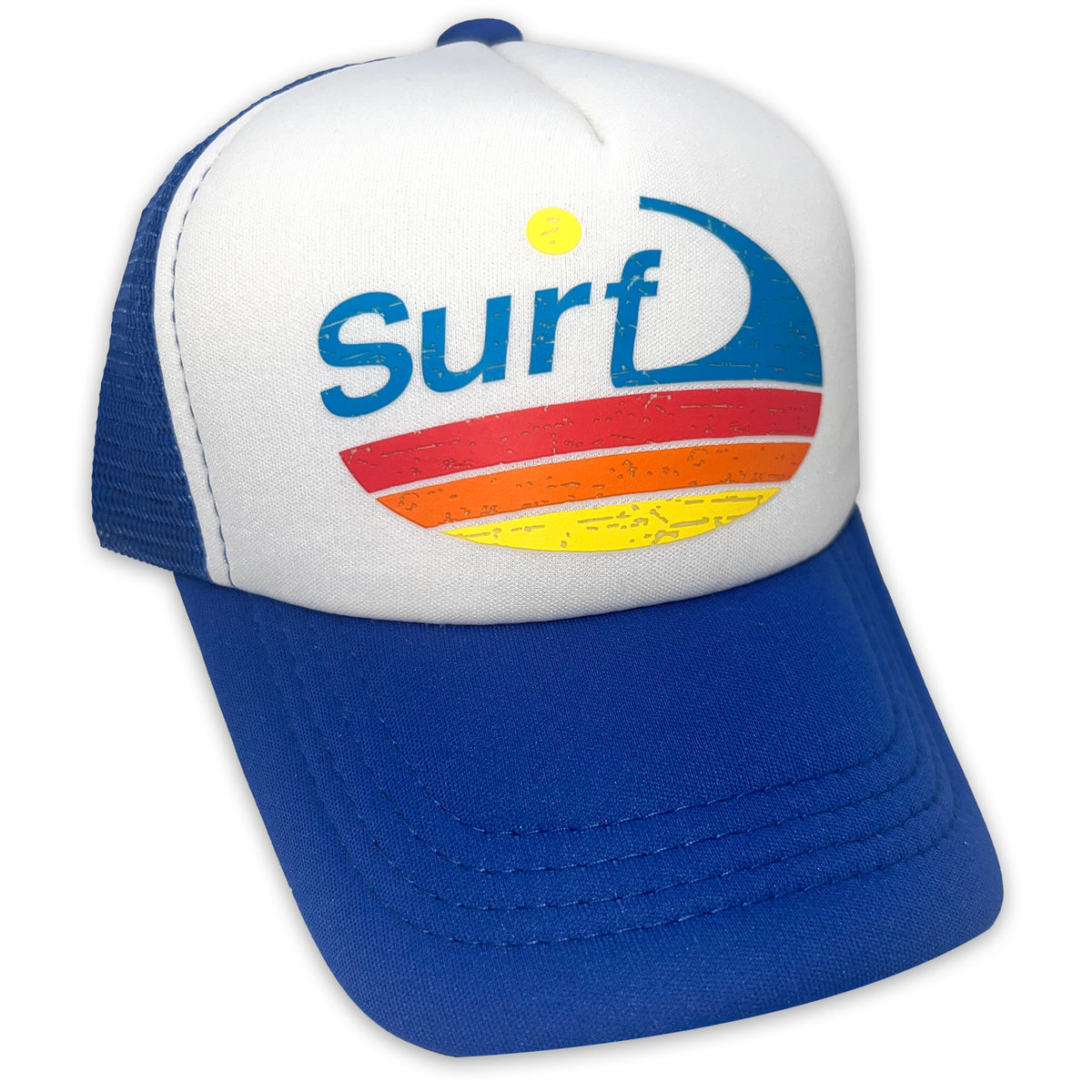 Surf Wave Stripe Trucker Hat | Sol Baby L(5y-12y)