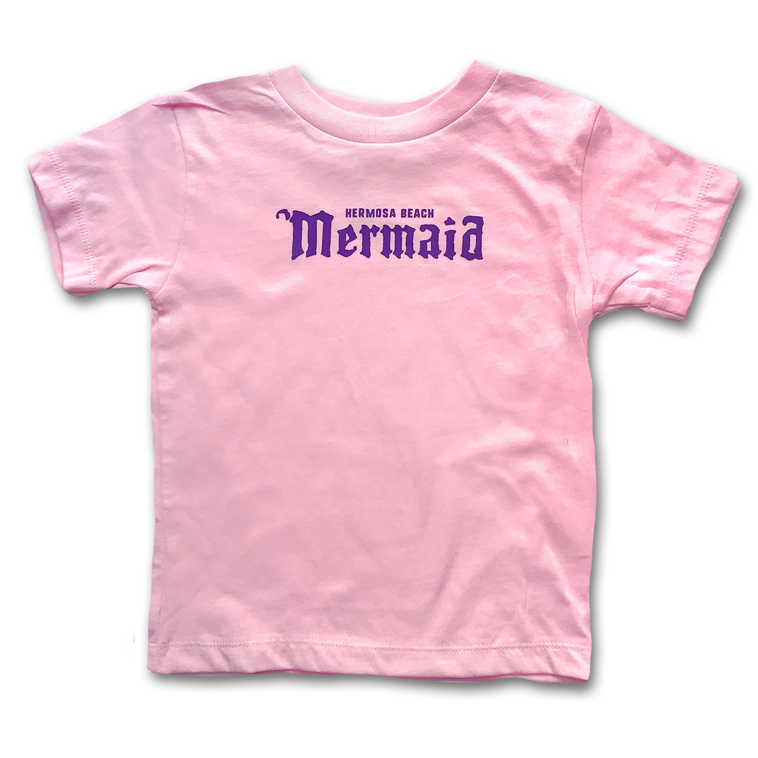 Sol Baby Hermosa Beach Mermaid Pink Tee