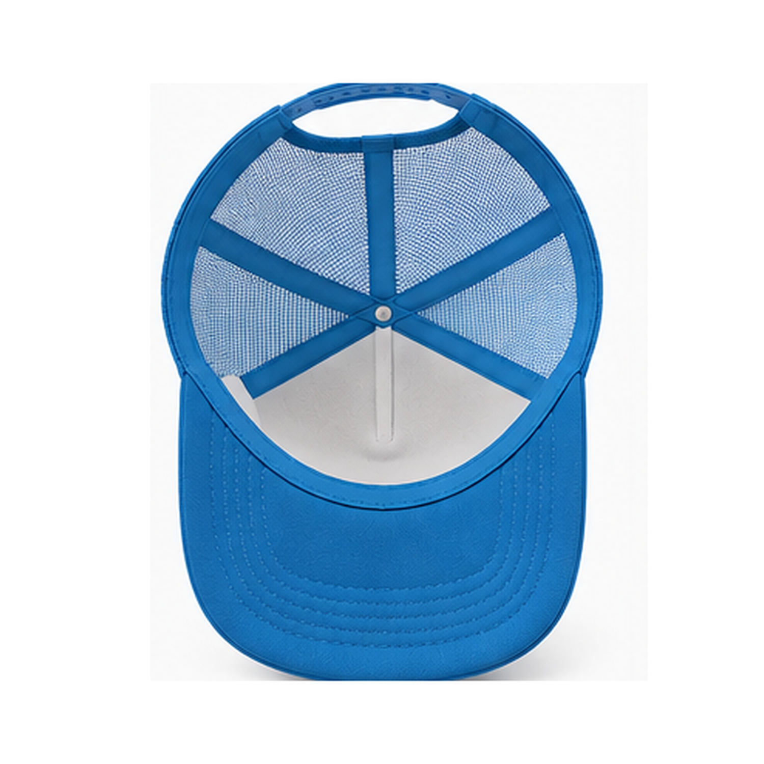 Sol Baby Surf Bus Aqua Trucker Hat — updated graphic inside view
