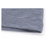 South Bay LA grey tee hem detail