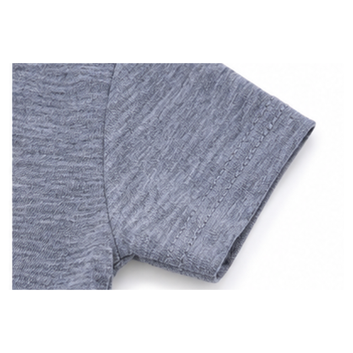 South Bay LA grey tee sleeve detail