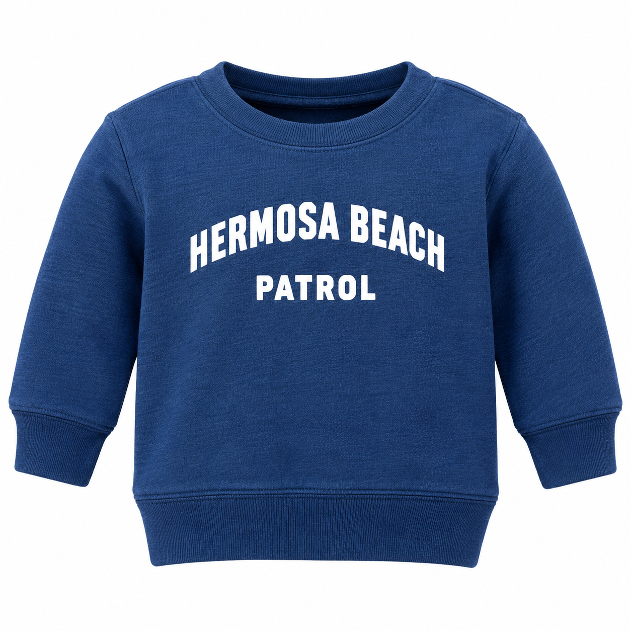 Sol Baby Hermosa Beach Patrol storm blue sweatshirt main