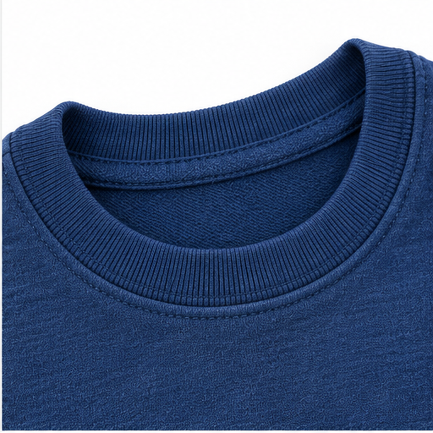 Sol Baby Hermosa Beach Patrol storm blue sweatshirt neckline