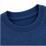 Sol Baby Hermosa Beach Patrol storm blue sweatshirt neckline