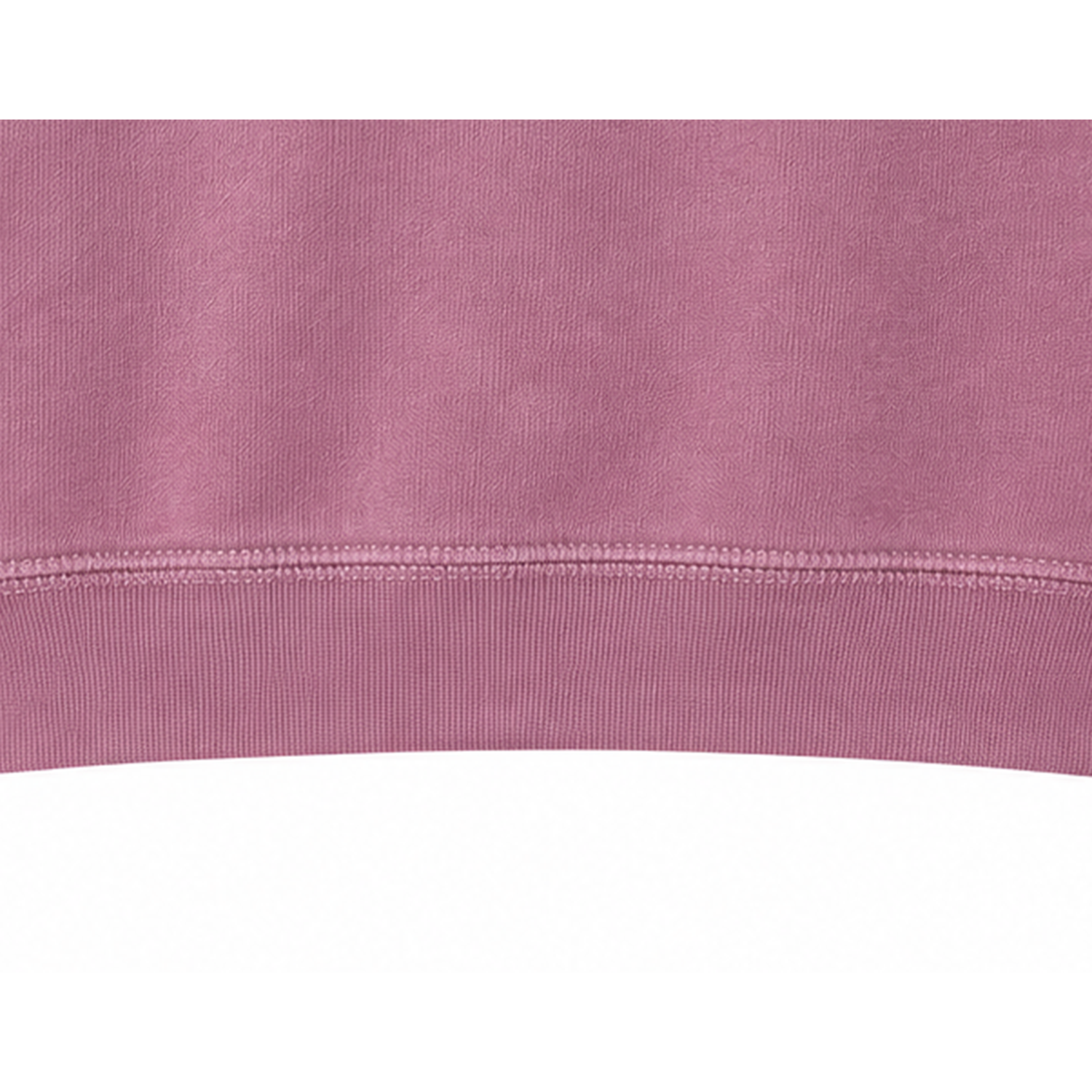 Sol Baby Hermosa Beach Patrol orchid heather sweatshirt fabric detail