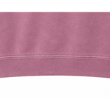 Sol Baby Hermosa Beach Patrol orchid heather sweatshirt fabric detail