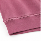 Sol Baby Hermosa Beach Patrol orchid heather sweatshirt waistband detail