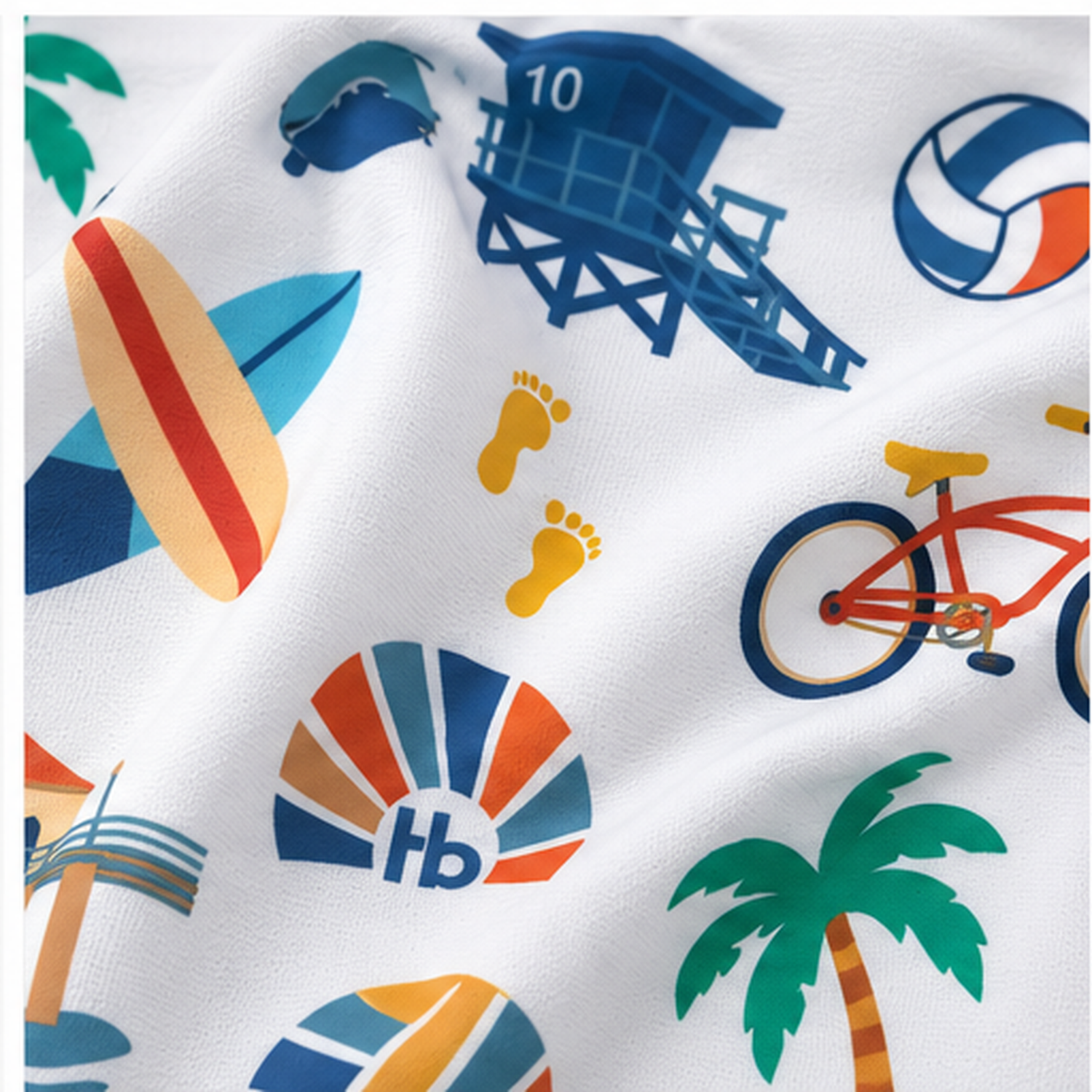 Sol Baby SB5210 South Bay bamboo pajamas - Fabric pattern
