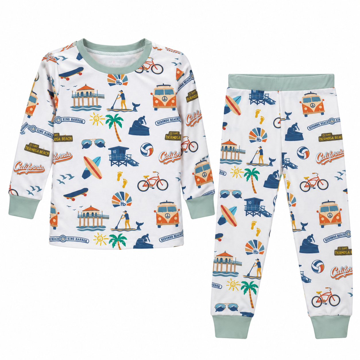 Sol Baby SB5210 South Bay bamboo pajamas - Main photo