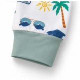 Sol Baby SB5210 South Bay bamboo pajamas - Pant cuff