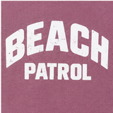 Sol Baby Beach Patrol orchid heather sweatshirt graphic