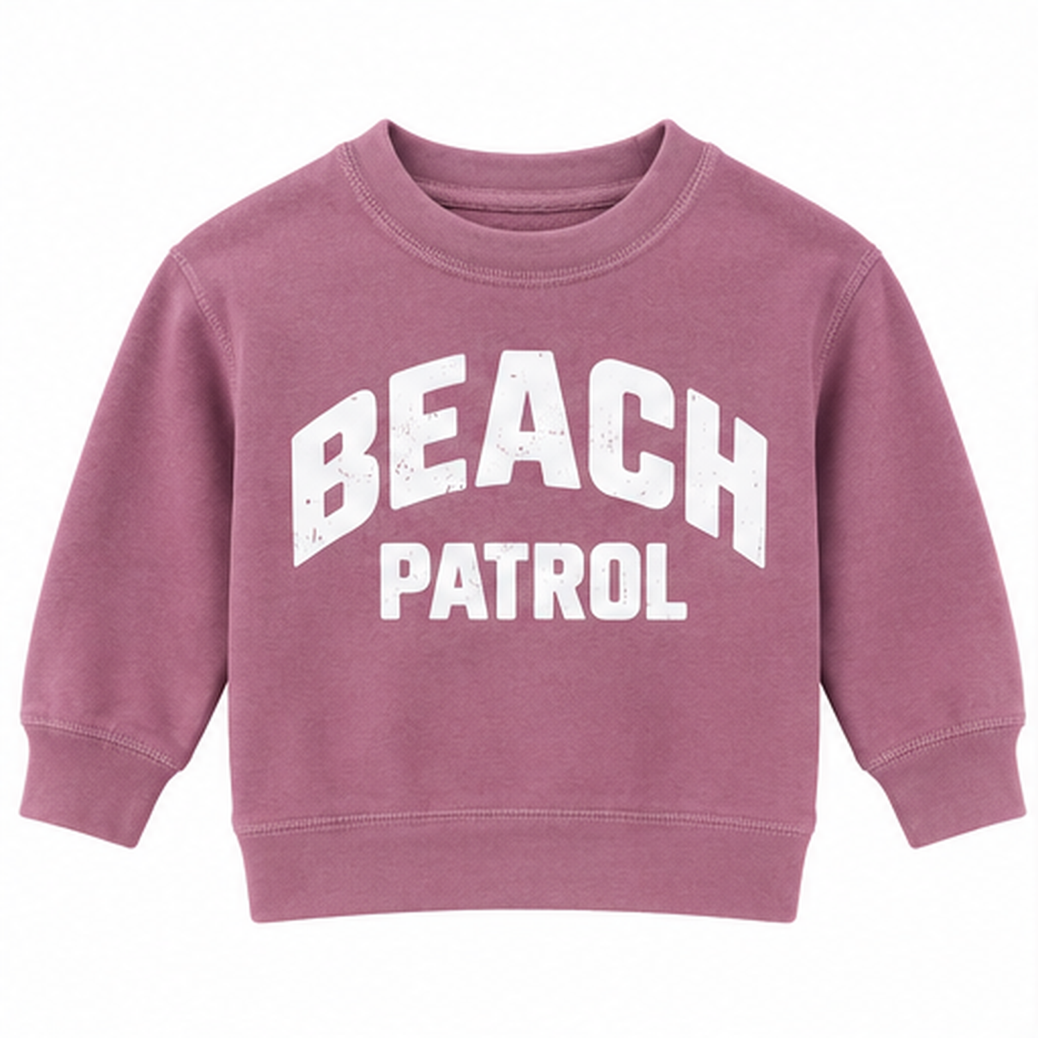 Sol Baby Beach Patrol orchid heather sweatshirt main