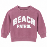 Sol Baby Beach Patrol orchid heather sweatshirt main
