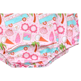 Sol Baby Summertime Surf Bus Bubble Romper — lower view