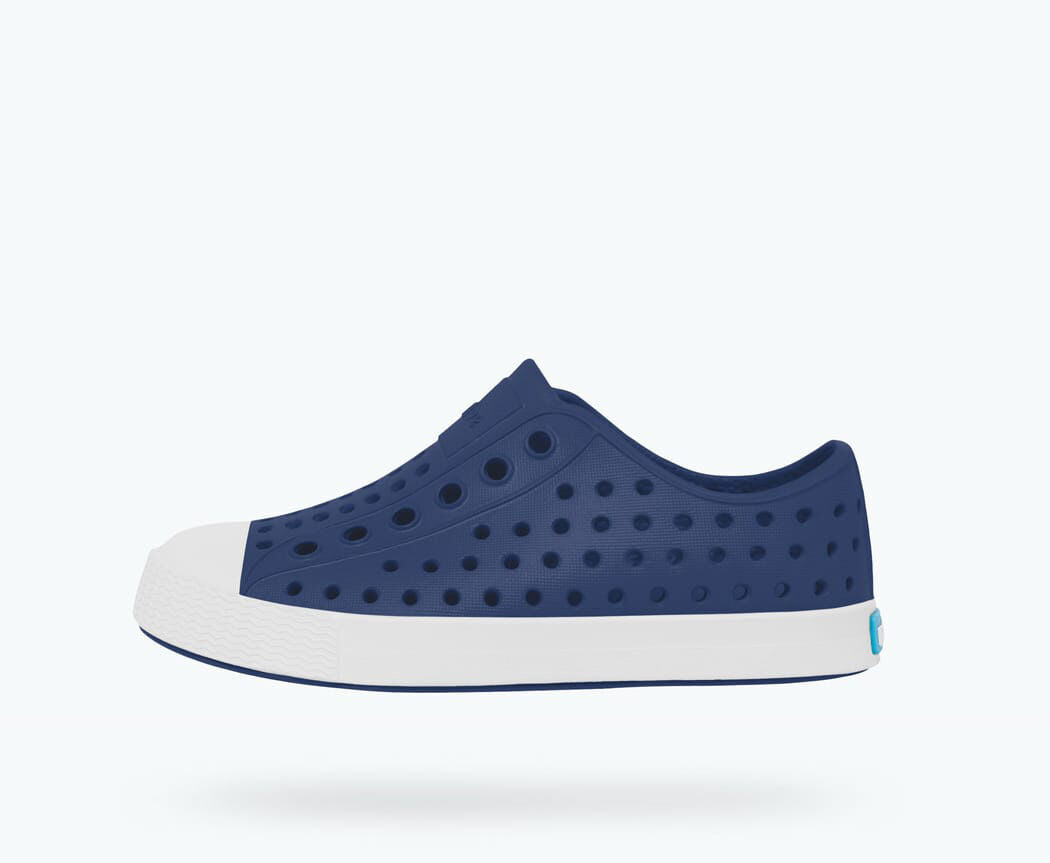 Native Jefferson Child Regatta Blue/Shell White