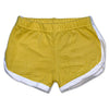 Sol Baby Yellow Retro Gym Shorts