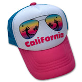 Sol Baby California Shades Pink Trucker Hat