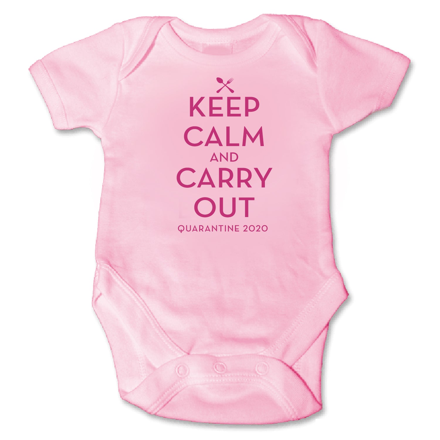Sol Baby Keep Calm & Carry Out Bodysuit