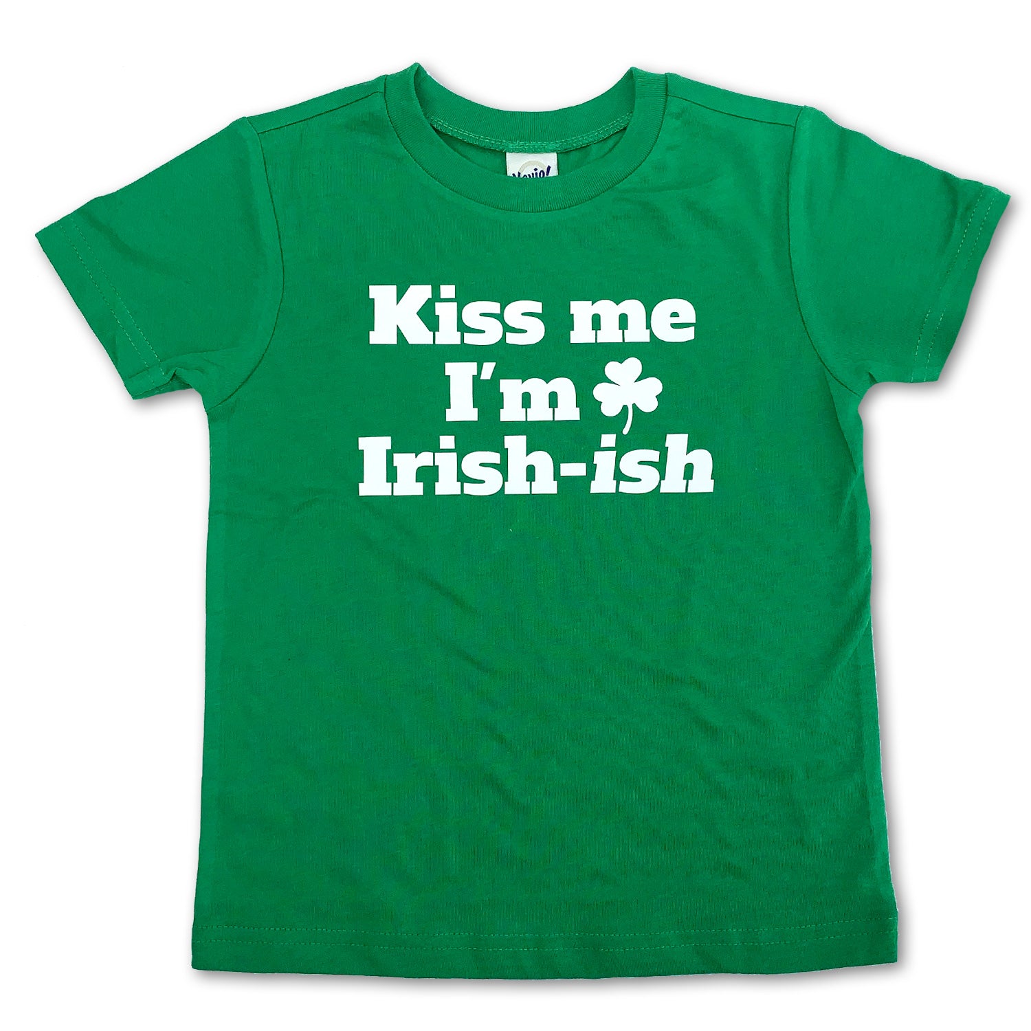 Sol Baby 'Kiss Me I'm Irish-ish' Green Tee