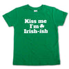 Sol Baby 'Kiss Me I'm Irish-ish' Green Tee