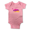 Sol Baby California Bear Pink Bodysuit