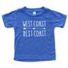 Sol Baby West Coast Best Coast Blue Tee