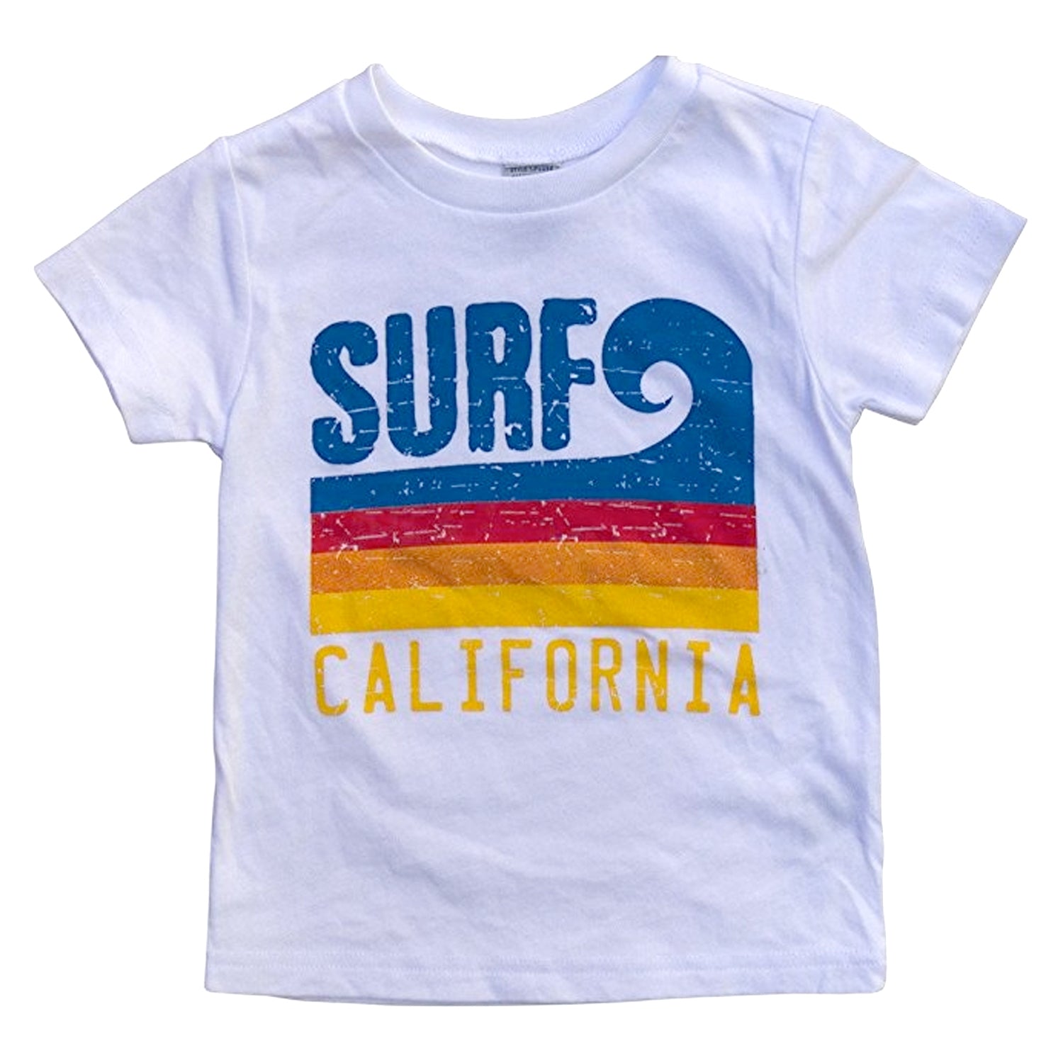 Sol Baby Surf California Wave White Tee